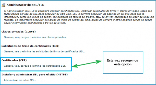 administrador ssl