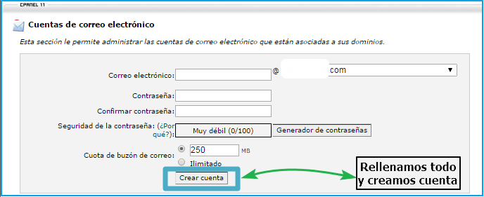 cpanel correo 2